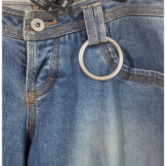 Buffalo David Bitton Stone Washed Nadine Women's Denim Jeans 32 Relaxed Fit - Picture 6 of 6